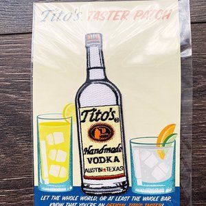 Tito's Iron On Patch